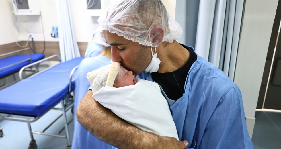 Parto de gestante com gravidez de risco no HM