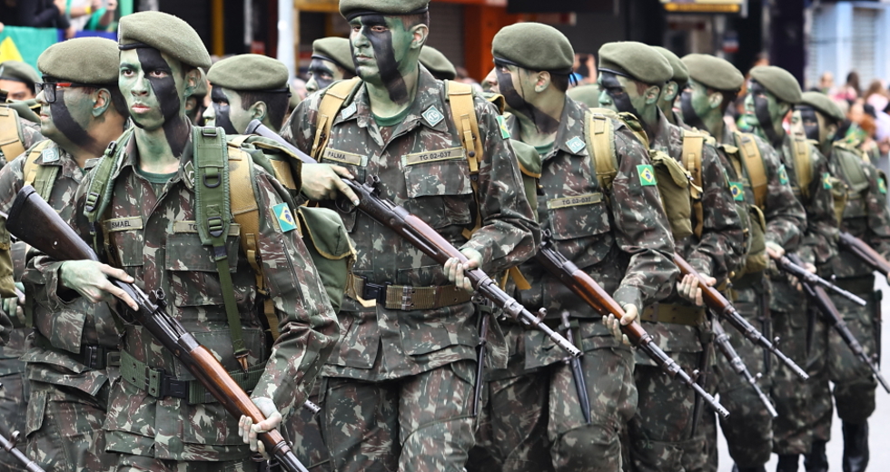 7 de Setembro Dia da Independência - Desfile cívico-militar na Rua 15 de Novembro. Foto: Claudio Vieira/PMSJC 07-09-2025