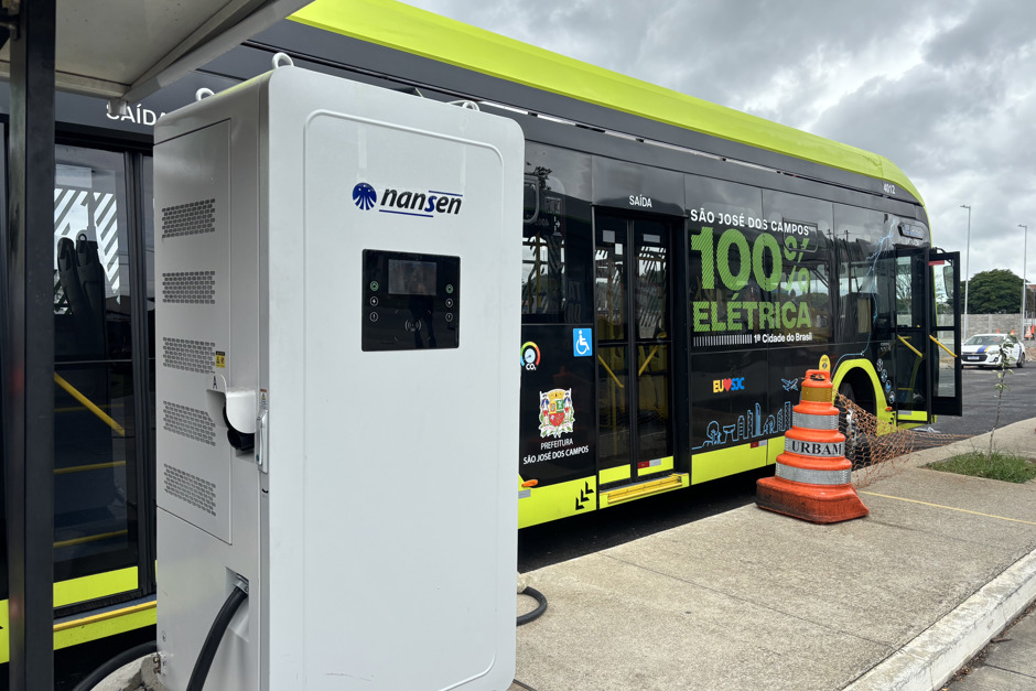 Release 1º mês dos ônibus elétricos 