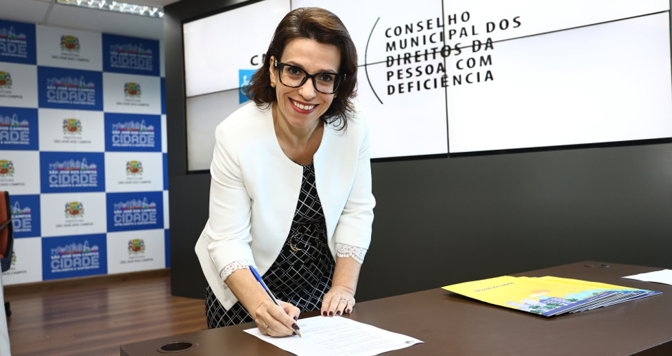 Posse dos Membros do Conselho Municipal da Pessoa com Deficiência - CMDPCD. Foto: Claudio Vieira/PMSJC 05-11-2025