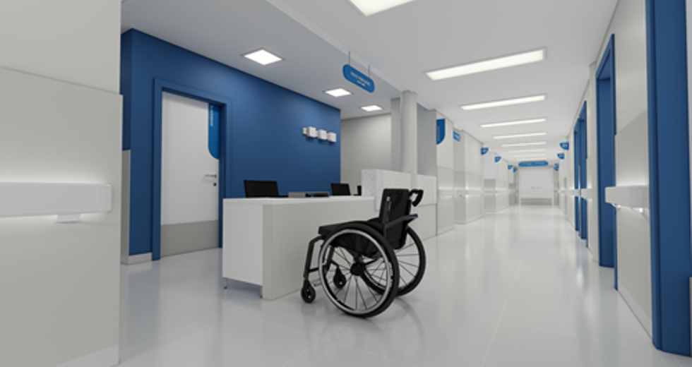 Clínica 2 do Hospital Municipal - Antes das reformas
