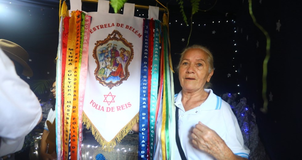 25ª Chegada das Bandeiras de Folia de Reis no Museu do Folclore. Foto: Claudio Vieira/PMSJC 29-01-2023
