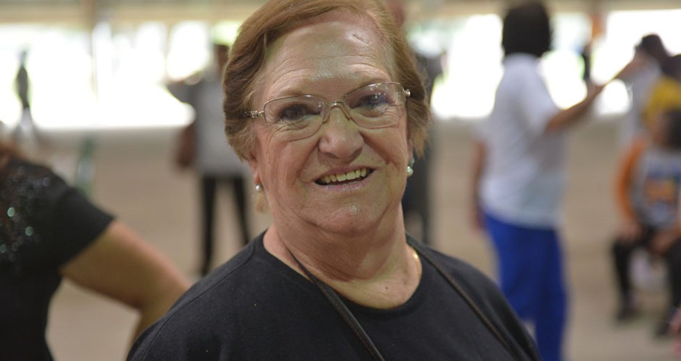 Maria Stela Nogueira, 81 anos, moradora do bairro Vila Industrial