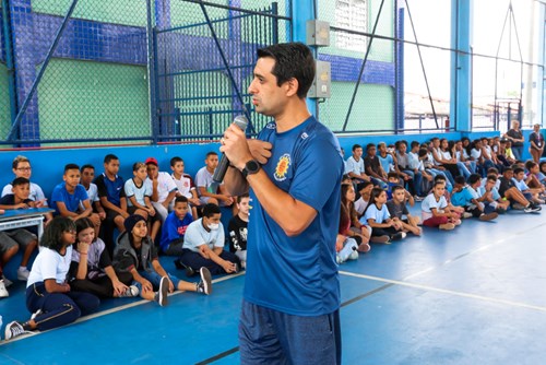 Associação Amigos do Basquete SJC - Chegar na quadra e perceber