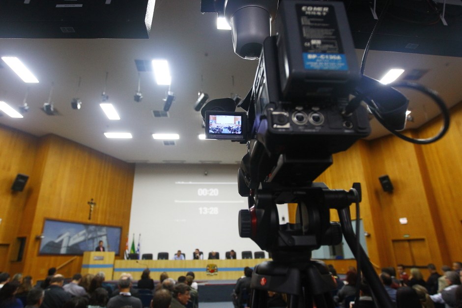 Audiência Pública LDO, na Câmara Municipal. Foto: Claudio Vieira/PMSJC. 15-06-2018