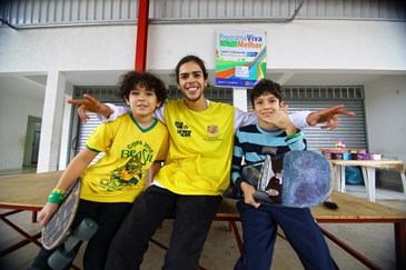 Programa Viva Melhor no Parque Alberto Simões na zona norte. Foto: Claudio Vieira/PMSJC. 16-06-2018