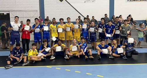 Festival de Esportes FEEMG na modalidade de handebol. 