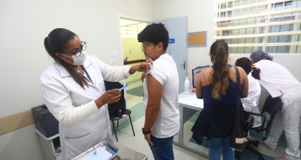 Dia D da 25ª Campanha de Vacinação contra influenza na Ubs do Jardim Satélite. Foto: Claudio Vieira/PMSJC 20-05-2023 