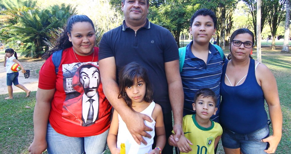 Marcelo Goes, 43 anos, esposa e filhos, moradores de Caçapava
