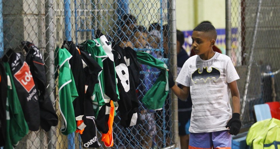 Escolas abertas para a comunidade - Emef Mercedes Perotti no bairro Rio Comprido. Foto: Claudio Vieira/PMSJC. 12-07-2018