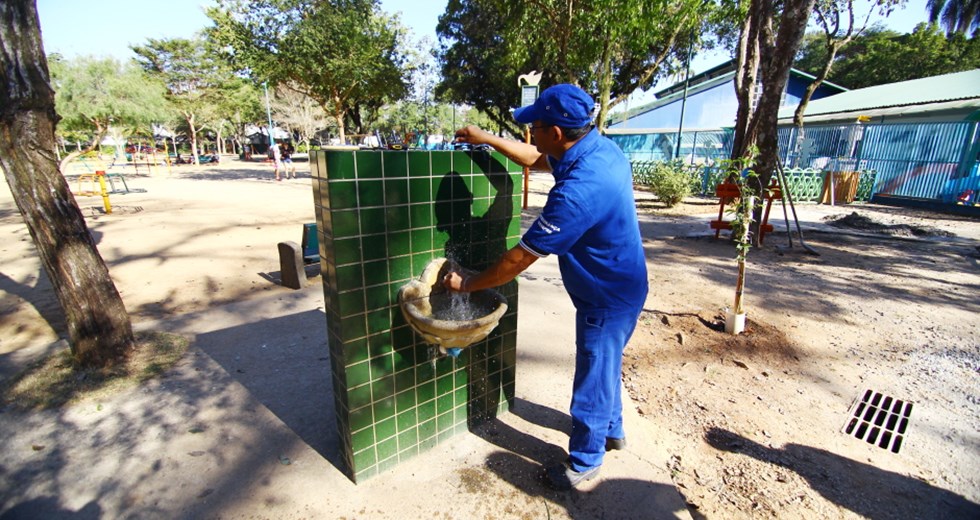 Economia de de água com o programa Pura. Foto: Claudio Vieira/PMSJC. 16-07-2018