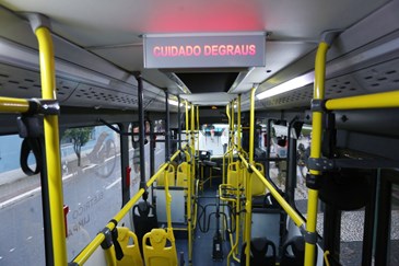 Ônibus Elétrico urbano em teste