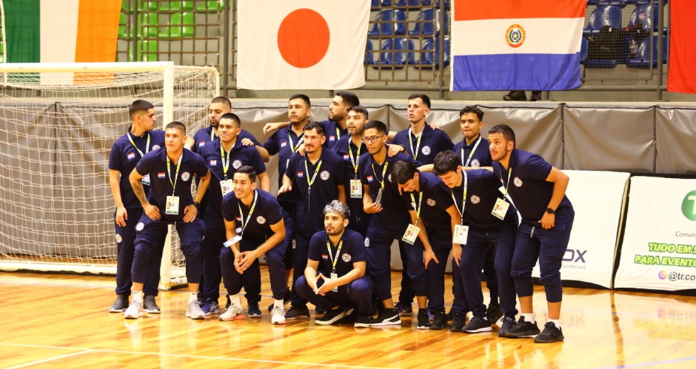 Abertura 5th World Deaf Futsal Championships 2023 - Barsil X Argentina. Foto: Claudio Vieira/PMSJC 09-11-2023  