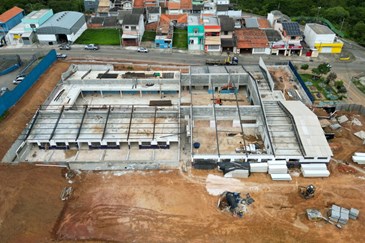 Obras de Construção do CEDIN Altos da Vila Paiva-Fotos: Adenir Britto/PMSJC 22/11