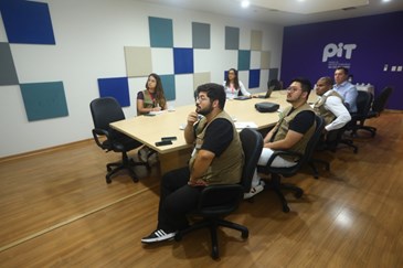 Visita Gaema - Ministério Público do Paraná. Foto: Claudio Vieira/PMSJC 28-11-2023