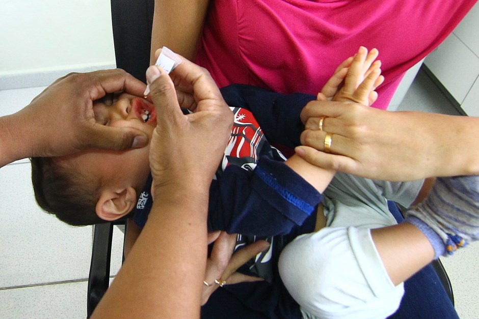 Vacina contra Sarampo na Ubs do Parque Industrial. Foto: Claudio Vieira/PMSJC. 26-07-2018