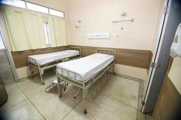 Nova Ala da Enfermaria do Hospital Municipal. Foto: Claudio Vieira/PMSJC. 03-08-2018