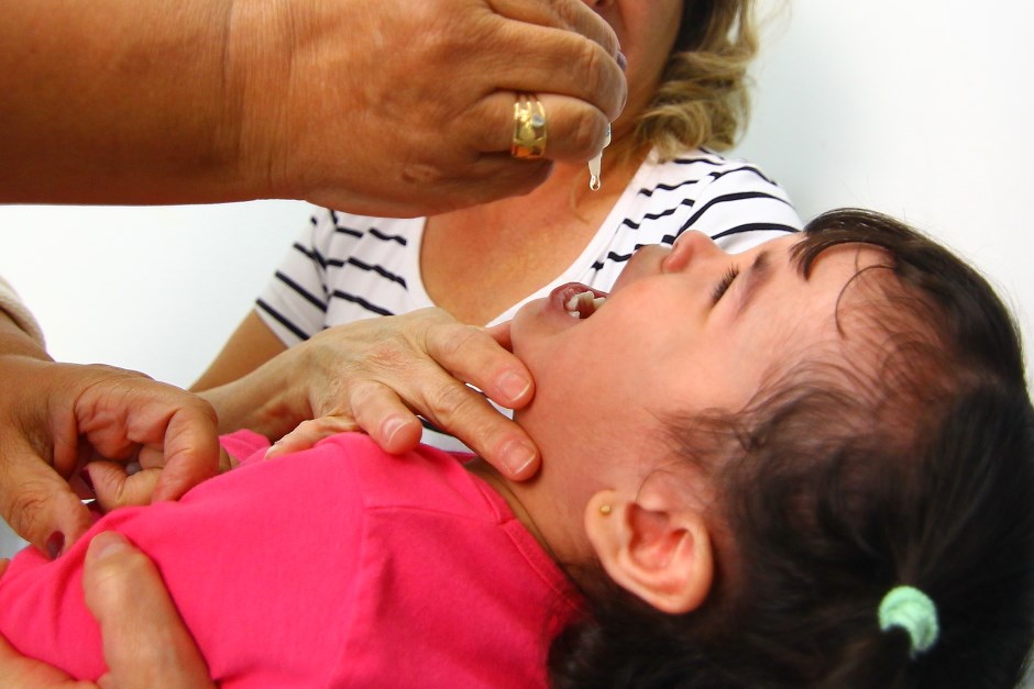 Campanha Nacional de Vacinação contra Poliomielite e o Sarampo, na Ubs do Jardim Satélite. Foto: Claudio Vieira/PMSJC. 04-08-2018