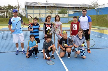 Seletiva de tênis  Poliesportivo Altos de Santana  25 08 2018
