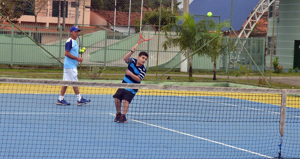 Seletiva de tênis  Poliesportivo Altos de Santana  25 08 2018