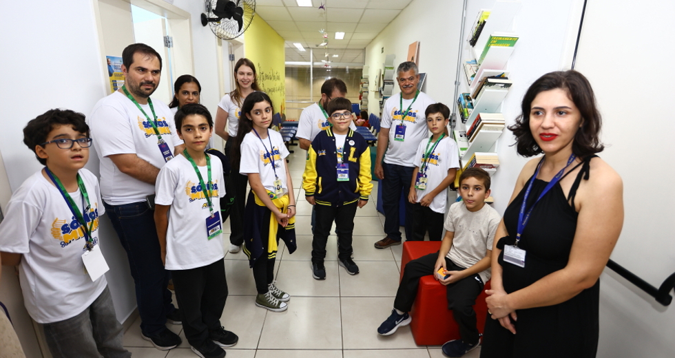 Projeto Sócios-Mirins visita o MIC. Foto: Claudio Vieira/PMSJC 05-11-2025 