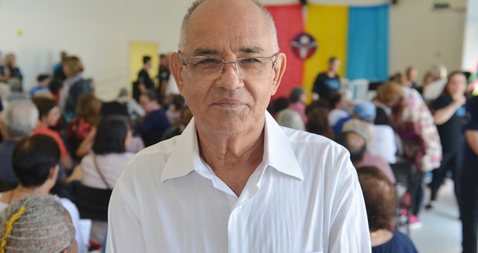 Antônio José Rodrigues, 70 anos, morador do bairro Vila Rossi