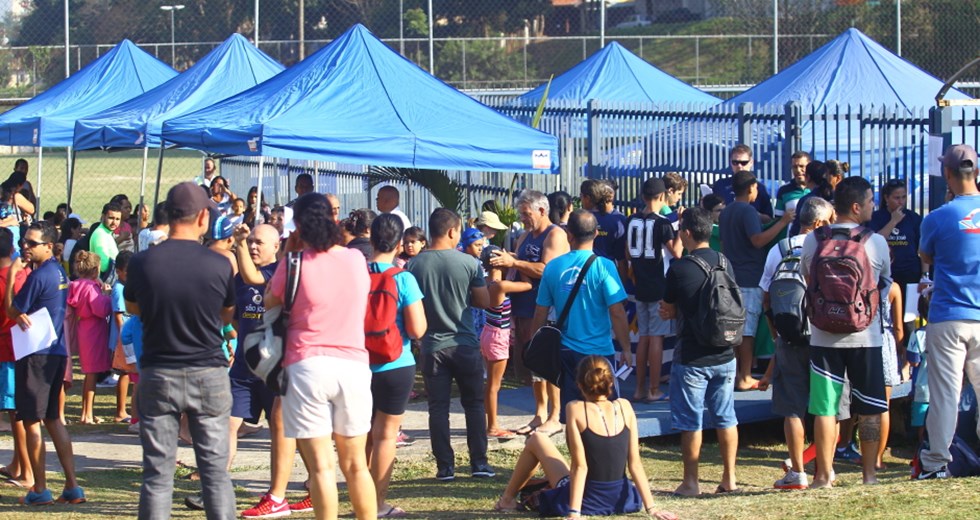 Festival de Natação no Centro Poliesportivo João do Pulo. Foto: Claudio Vieira/PMSJC. 02-09-2018