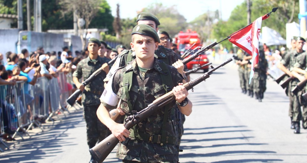 Desfile cívico em Eugênio de Melo. Foto: Claudio Vieira/PMSJC. 02-09-2018