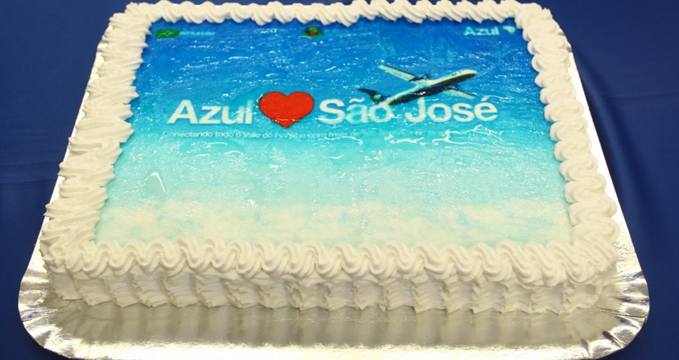 Azul retoma voos entre São José dos Campos e Rio de Janeiro. Foto: Claudio Vieira/PMSJC. 03-09-2018