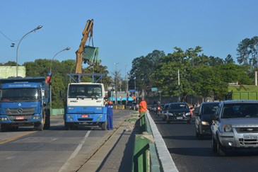 Ponte Maria Peregrina  obra na via Antiga  06 09 2018