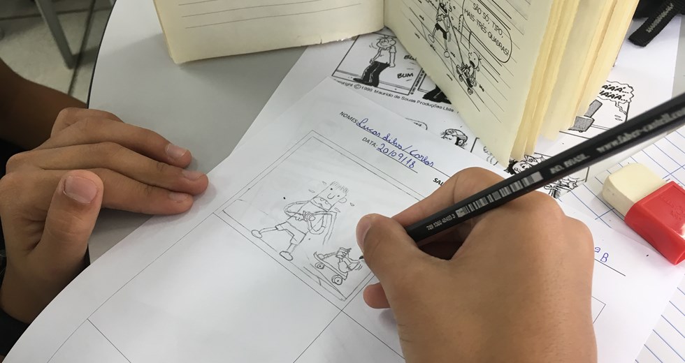 o gênero histórias em quadrinhos desperta bastante interesse nos alunos, oferecer esse tipo de formação aos educadores tem como principal objetivo proporcionar ferramentas que despertem cada vez mais, o interesse pela leitura