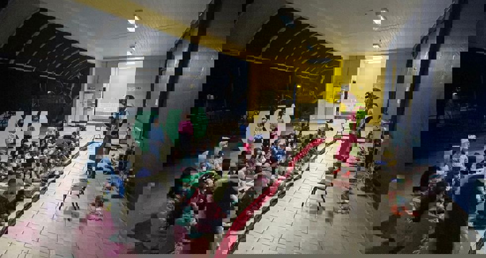 Acampamento na escola transforma aprendizado em diversão