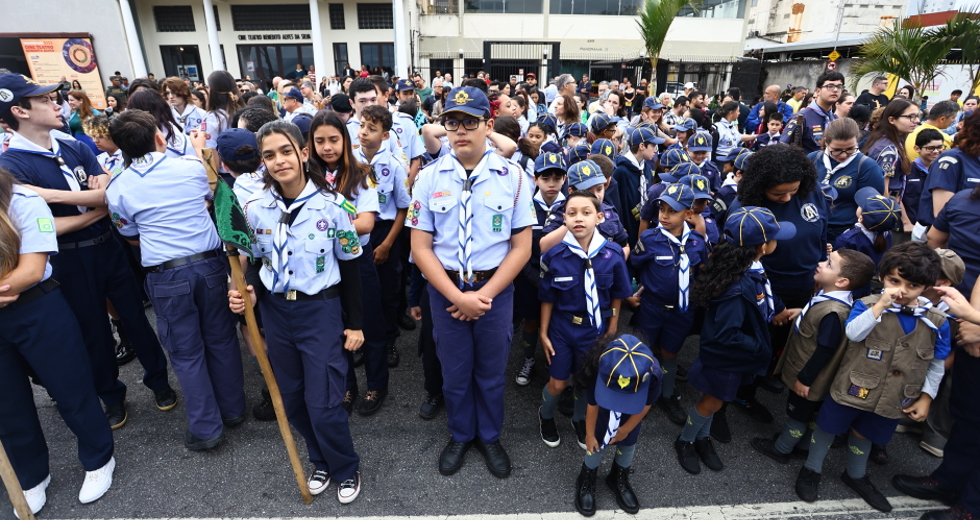 7 de Setembro Dia da Independência - Desfile cívico-militar na Rua 15 de Novembro. Foto: Claudio Vieira/PMSJC 07-09-2025 