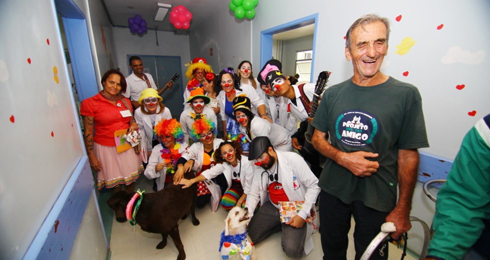 Festa em comemoração ao Dia das Crianças, no Hospital Municipal. Foto: Claudio Vieira/PMSJC. 11-10-2018