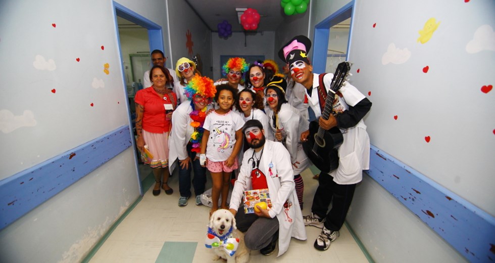 Festa em comemoração ao Dia das Crianças, no Hospital Municipal. Foto: Claudio Vieira/PMSJC. 11-10-2018