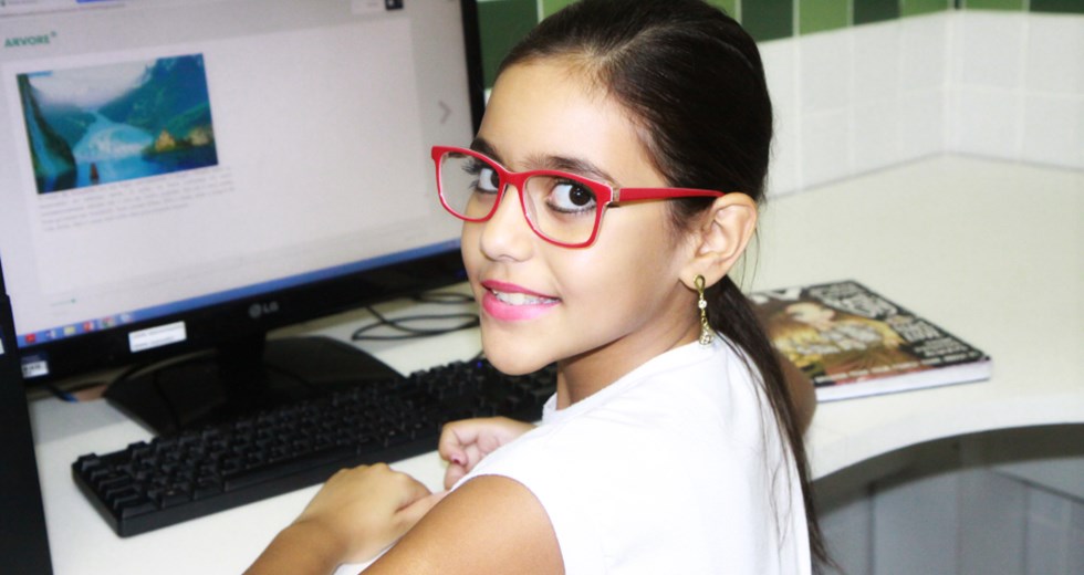 Alanis Guedes, de 9 anos, classificou o Diário da Julieta como seu preferido. Criada pelo escritor e cartunista Ziraldo, a coletânea em quadrinhos desvenda alguns segredos da personagem Juju