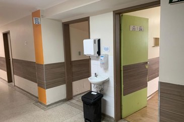 Clínica 2 do Hospital Municipal - Antes das reformas