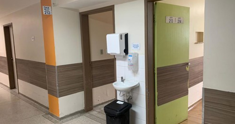 Clínica 2 do Hospital Municipal - Antes das reformas
