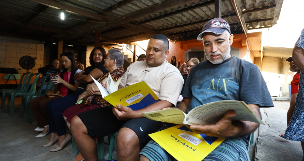 Entrega de títulos de regularização fundiária no Majestic e Capão Grosso. Foto: Claudio Vieira/PMSJC 05-09-2025  