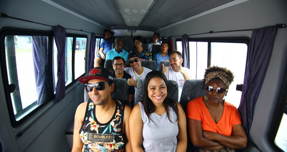 Tour Afro Centrado. Foto: Claudio Vieira/PMSJC. 22-11-2018
