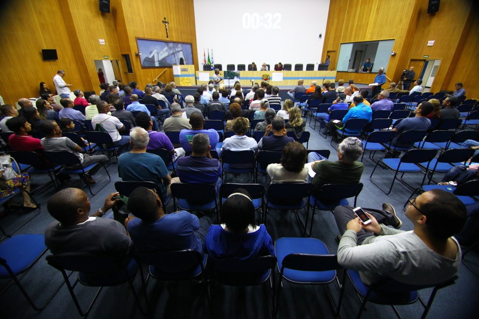 Audiência Pública do Plano Diretor na Câmara Municipal. Foto: Claudio Vieira/PMSJC. 23-11-2018
