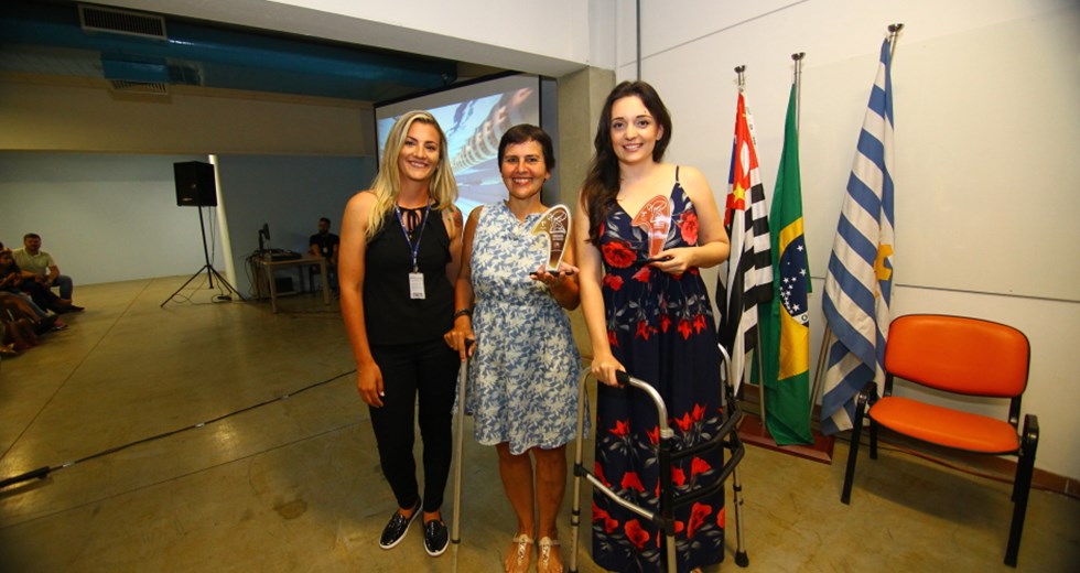 Premiação do ranking do Circuito Intercentros de Natação. Foto: Claudio Vieira/PMSJC. 03-12-2018