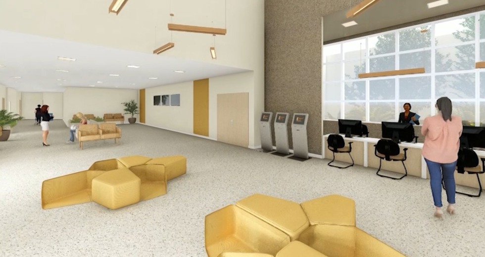 Nova maternidade - Ilustrações em 3D