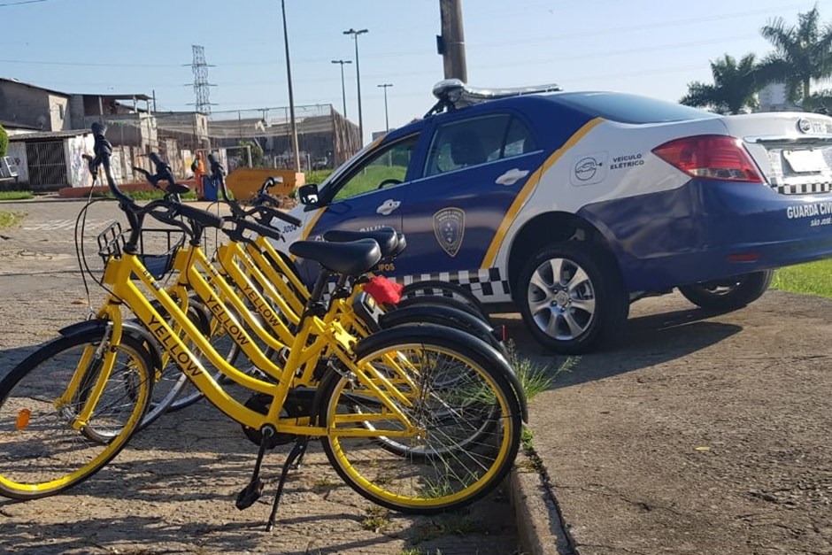 Quatro bicicletas furtadas da empresa Yellow foram recuperadas pela GCM na Vila Santa Cruz I