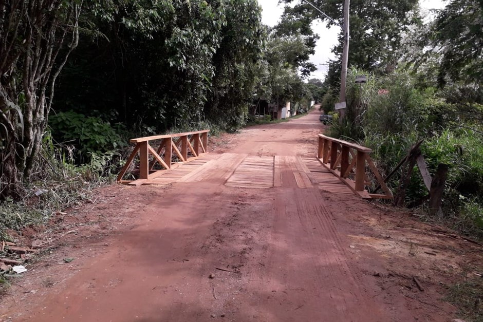 A ponte do Jardim Pernambucano, na zona norte, totalmente recuperada: mais segurança para motoristas e pedestres