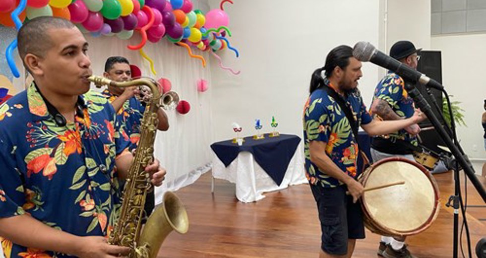 Concurso de fantasias de Carnaval na Casa do Idoso Centro