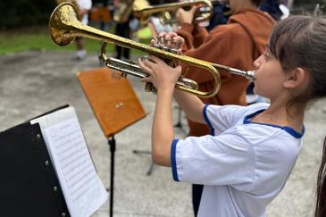 Banda da Fundhas ensaia para fazer bonito na avenida