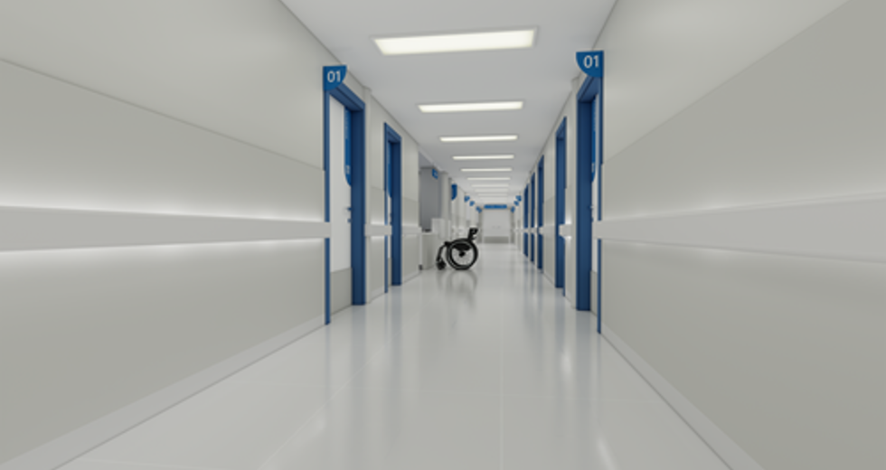 Clínica 2 do Hospital Municipal - Antes das reformas