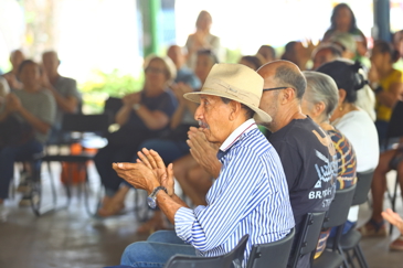 Sarau no Parque Santos Dumont. Foto: Claudio Vieira/PMSJC 02-10-2025