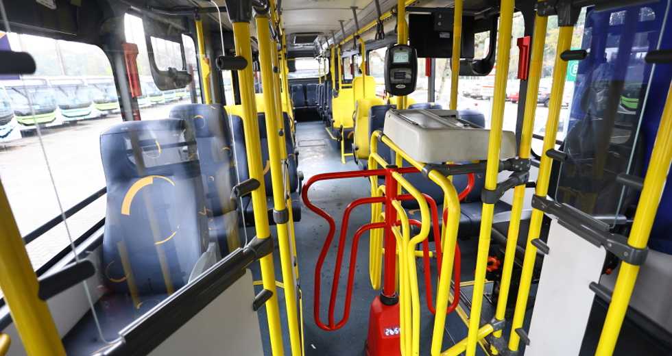 Coletiva de apresentação dos novos ônibus da frota da cidade. Foto: Claudio Vieira/PMSJC 25-07-2025   